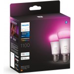 Philips Chytrá žárovka Hue Bluetooth 9W, E27, White and Color Ambiance 2ks – Zboží Živě