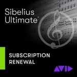 AVID Sibelius Ultimate 1Y Subscription Renewal – Sleviste.cz