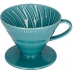 Hario Dripper V60-02 Ceramic Turquoise Green – Hledejceny.cz