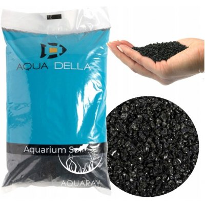 Europet Bernina Aqua Della Aquarium Gravel black 1-3 mm 9 kg – Zboží Dáma