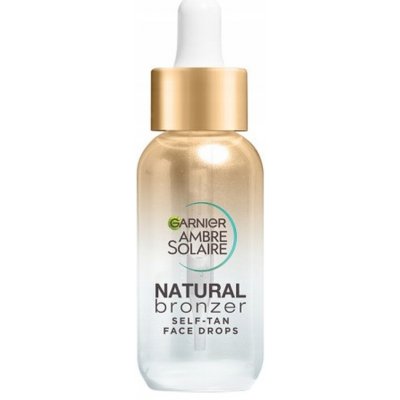 Garnier Ambre Solaire Natural Bronzer Self-Tan Face Drops samoopalovací kapky na obličej 30 ml unisex – Zboží Dáma
