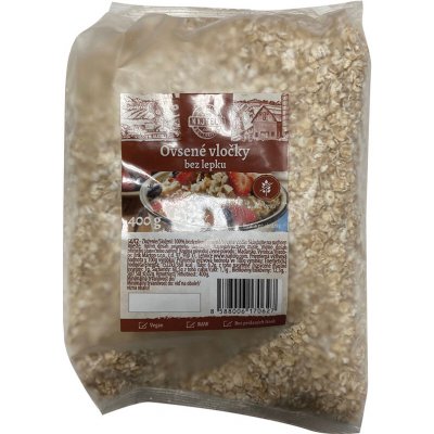 Najtelo Ovesné vločky bez lepku 400 g – Zboží Dáma