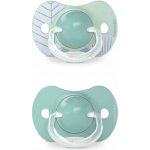 Suavinex silikon fyziologický Forest modrá 2 ks – Zboží Dáma