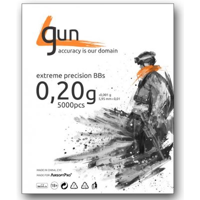 4GUN 0,20 g 5000 ks – Zboží Dáma