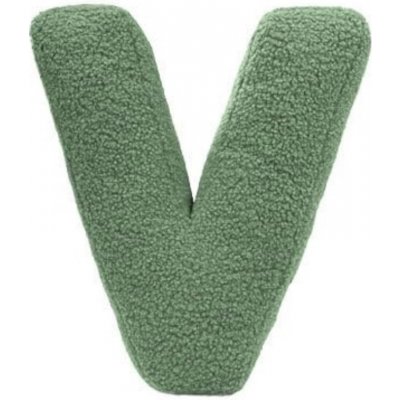 Mealini plyšové písmeno Grün V – Zboží Dáma