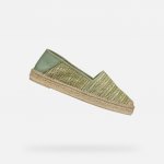 Geox Světle zelené dámské espadrilky Lampedusa – Zbozi.Blesk.cz