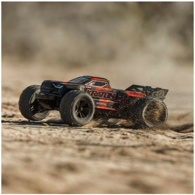 Arrma Mini Kraton 3S DSC BLX 4WD RTR Basic černá/červená ARA2508T1 1:16 – Zboží Dáma