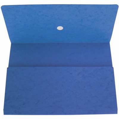 HIT Office A4 Prešpánová odkládací kapsa na dokumenty modrá 1 ks – Zboží Mobilmania