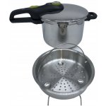 Tefal Secure 5 Trendy 6 L + parní koš – Zboží Dáma