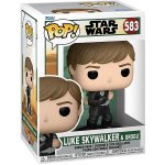 Funko Pop! Star Wars The Book of Boba Fett Luke Skywalker and Grogu Star Wars 583 – Zboží Dáma