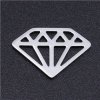 Přívěsky Šperky4U Ocelový přívěšek diamant OK1407 ST
