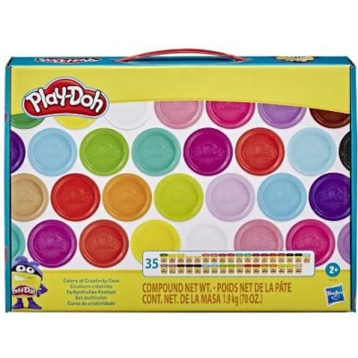 Play-Doh Hasbro Velká sada modelíny 35 kelímků F0586 – Zbozi.Blesk.cz