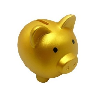 pkstar.cz Pokladnička Zlaté prasátko 10 cm PK90-27 – Zboží Dáma