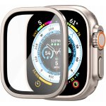 Spigen ochranné sklo tR Slim Pro pro Apple Watch Ultra 49mm, titanová AGL06161 – Zboží Živě