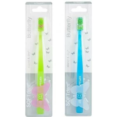SOFTdent Butterfly zubní kartáček Ultra soft – Hledejceny.cz