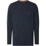 esmara Men Pánské triko s dlouhými rukávy navy modrá – Zboží Mobilmania