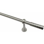 Gardinia Kompletní stylová souprava Belamy 25 mm vzhled nerezové oceli 200 cm – Zboží Mobilmania