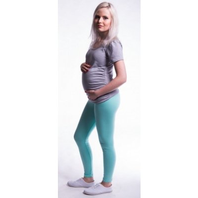 Be MaaMaa těhotenské legíny šedý melír – Zboží Dáma