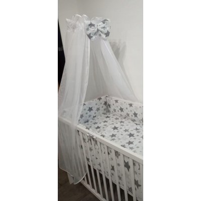 EKO -Baldachýn nad postýlku průhledný White 150x300 cm – Hledejceny.cz