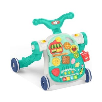 HUANGER 4v1 interaktivní Ovoce tyrkysová – Sleviste.cz