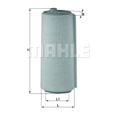 MAHLE Vzduchový filtr LX823 – Hledejceny.cz