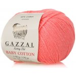Příze Baby Cotton Gazzal 3460 neon sladká růžová Výrobce – Hledejceny.cz