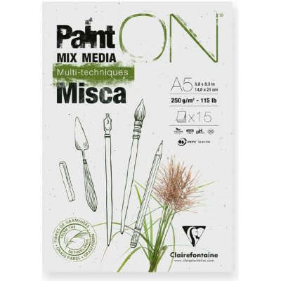 Clairefontaine Skicák PaintON Misca 250 g/m2 A5 – Sleviste.cz