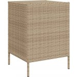 zahrada-XL úložná skříň polyratan 55 x 59 x 80 cm béžová – Hledejceny.cz