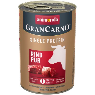 Animonda Gran Carno Single Protein Adult čisté hovězí maso 6 x 400 g