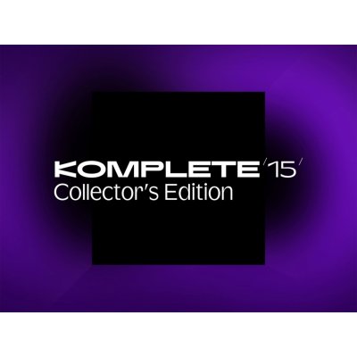Native Instruments Komplete 15 Collectors Edition el. licence – Zboží Živě