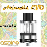 Aspire Atlantis EVO clearomizér stříbrný 2ml – Zboží Dáma