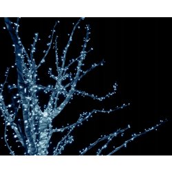 ISO 11375 Vánoční osvětlení 500 LED 15W studené bílé 51.6 m