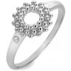 Prsteny Hot Diamonds stříbrný prsten s diamantem Blossom DR278