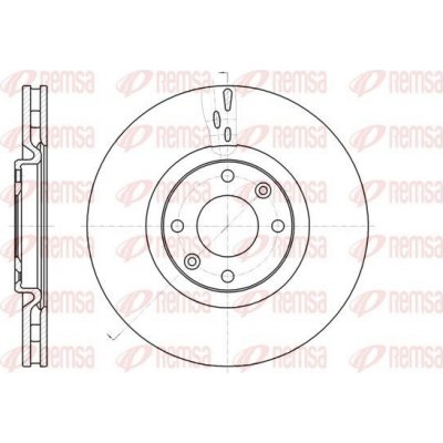 Brzdový kotouč REMSA 61059.10