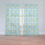 Sablio Záclony Hvězdy a měsíce: 2ks 150x250cm – Hledejceny.cz
