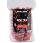 Magic Wolf EXTRA Boilies 24 mm 1 kg Jahoda – Zboží Dáma