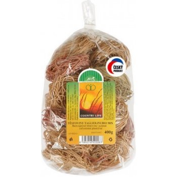 COUNTRY LIFE Těstoviny tagliolini mix 400 g