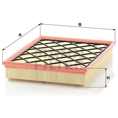 MANN FILTER Vzduchový filtr C 33 001 – Hledejceny.cz