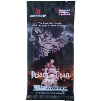 Weiss Schwarz Attack On Titan: Final Season Booster – Hledejceny.cz