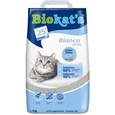 Biokat’s Podestýlka Cat Bianco Attracting 5 kg – Zboží Mobilmania