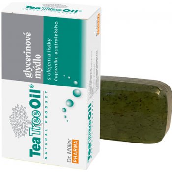 Dr. Müller Tea Tree Oil mýdlo s lístky čajovníku australského 100 g