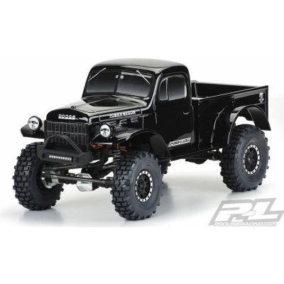 Pro-Line karosérie 1:10 Dodge Power Wagon 1946 černá Crawler 313mm – Zboží Mobilmania