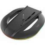 iPega P5S035SAH Vertikální Stojan (2xUSB-A) s RGB PS5 Slim, PS5 Pro Black – Zboží Živě