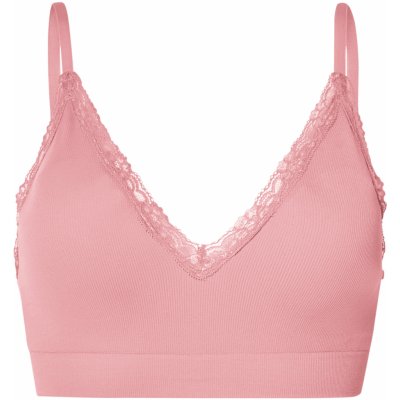 esmara bezešvá podprsenka s krajkou růžová – Zboží Dáma