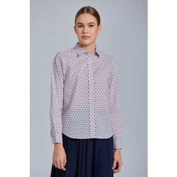 Gant D1. Reg Geometric shirt bílá