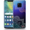 Pouzdro a kryt na mobilní telefon Huawei Picasee silikonový průhledný obal pro Huawei Mate 20 Pro - Květinový vzor