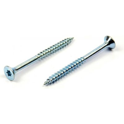 Univerzální vrut do dřeva 6x70/42 TORX zinek bílý, částečný závit – Hledejceny.cz