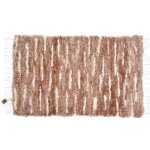 Vlnka Vlněný koberec žíhaný hnědá – Zboží Dáma