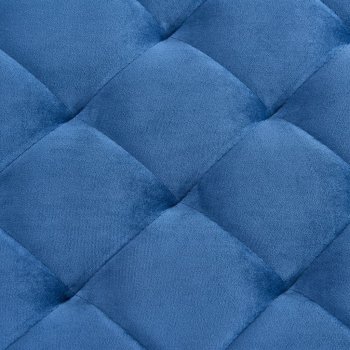 Vidaxl Lavice 97 cm modrá sametová tkanina a nerezová ocel od 2 969 Kč -  Heureka.cz