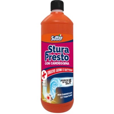 Sutter Stura Presto Con Candeggina, čisticí gel na odpady 1 l – Zboží Dáma